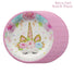 Unicorn party birthday plates 9inch