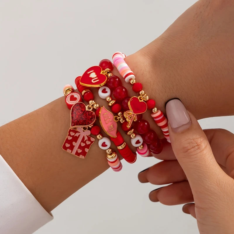 Valentines Day Charm Bracelet