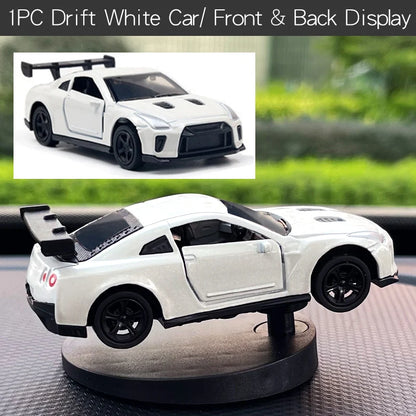 White Drift Car Dashboard Accessories gift for men