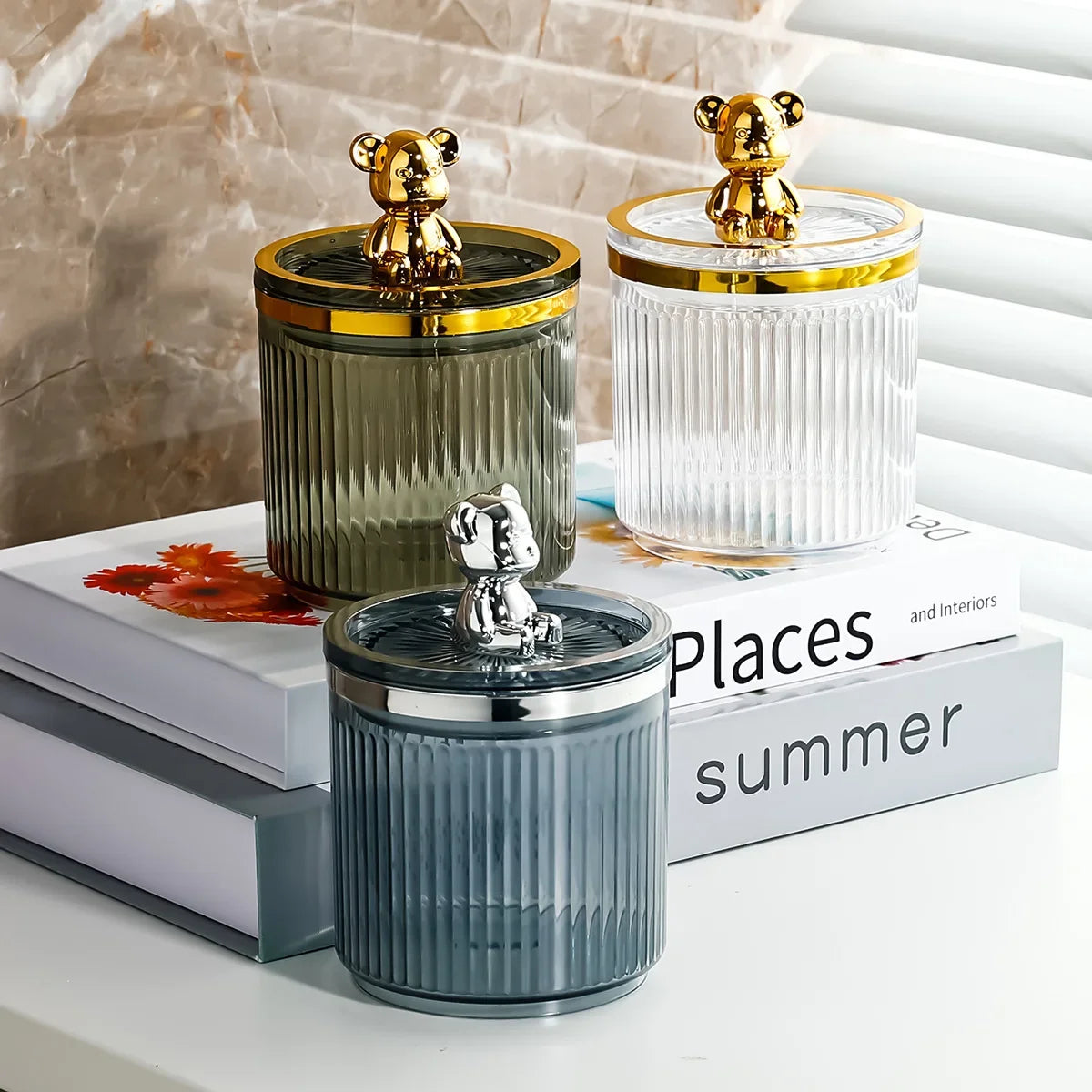 Womens Makeup storage containers gift for her