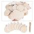 Wooden Bauble Craft DIY Christmas