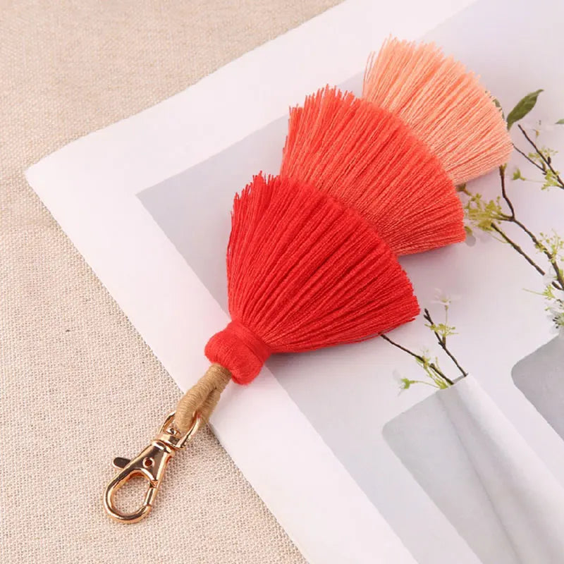 orange 3 layer bag charm Christmas GIFT